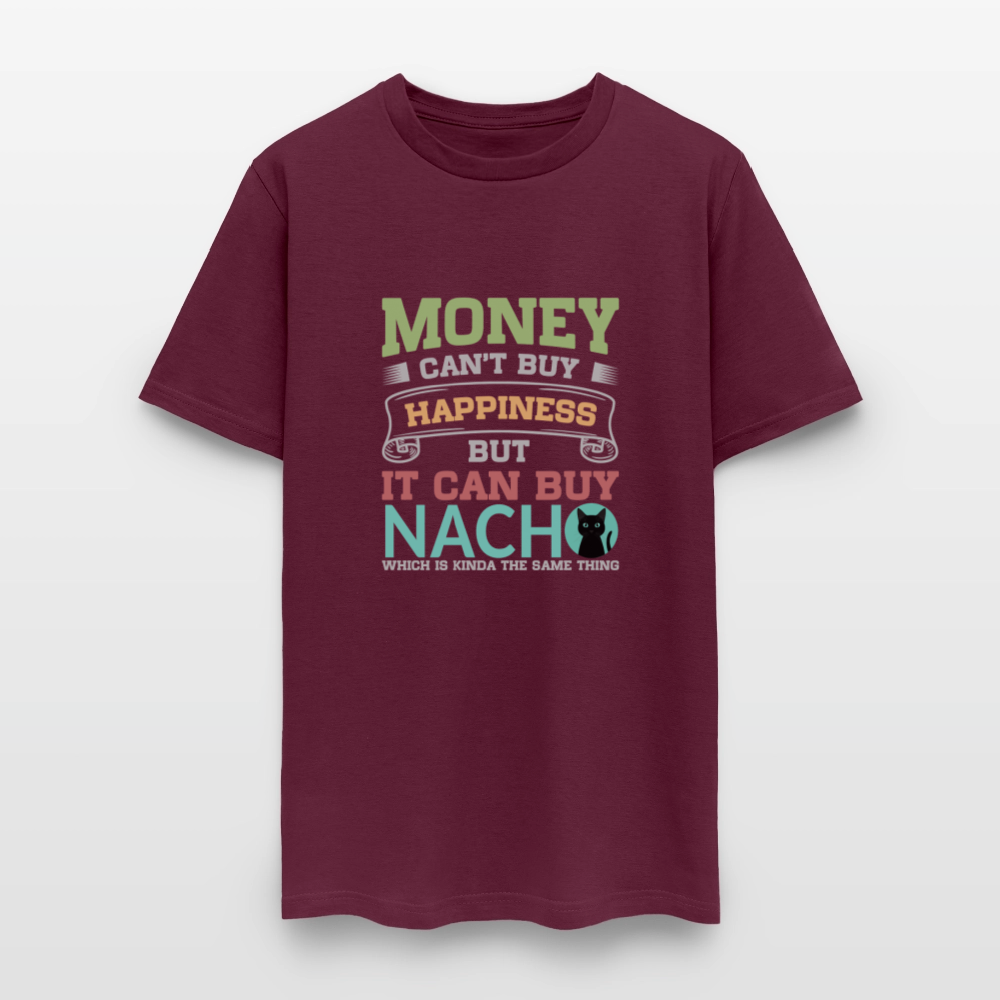 Money Can’t Buy Happiness Nacho - burgundy