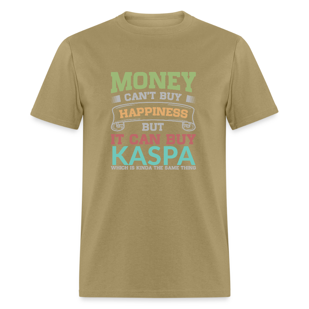 Money Can’t Buy Happiness Kaspa Shirt - khaki