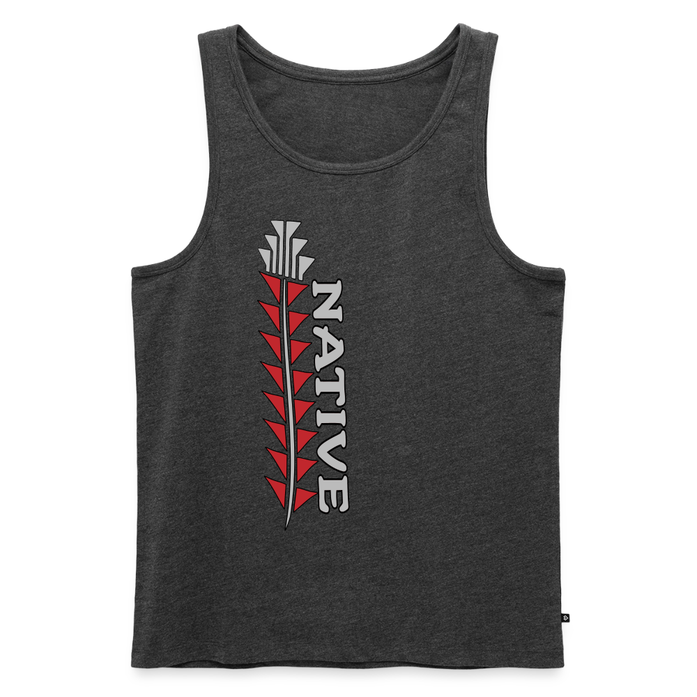 Native Men’s Premium Tank - heather anthracite