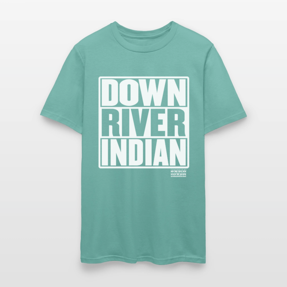 Down River Indian Tee - aquatic