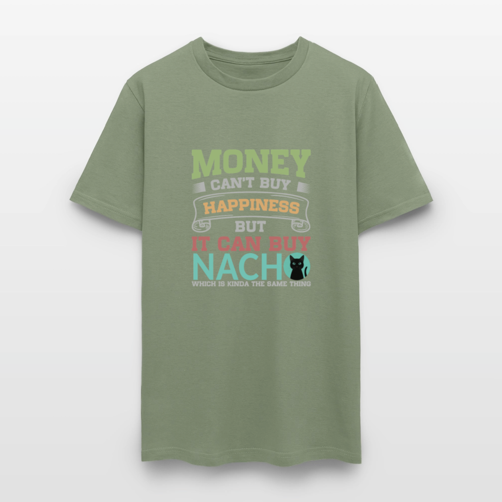 Money Can’t Buy Happiness Nacho - military green