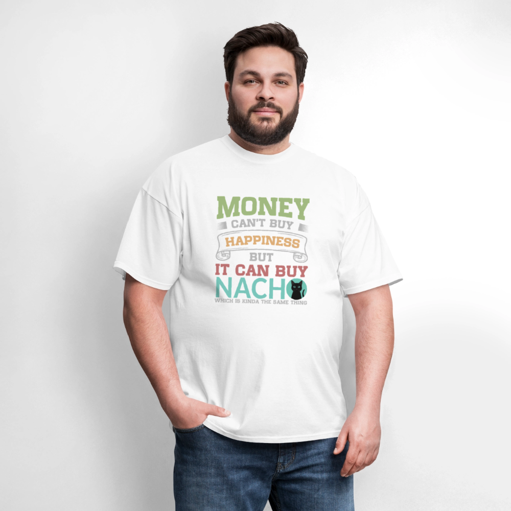 Money Can’t Buy Happiness Nacho - white