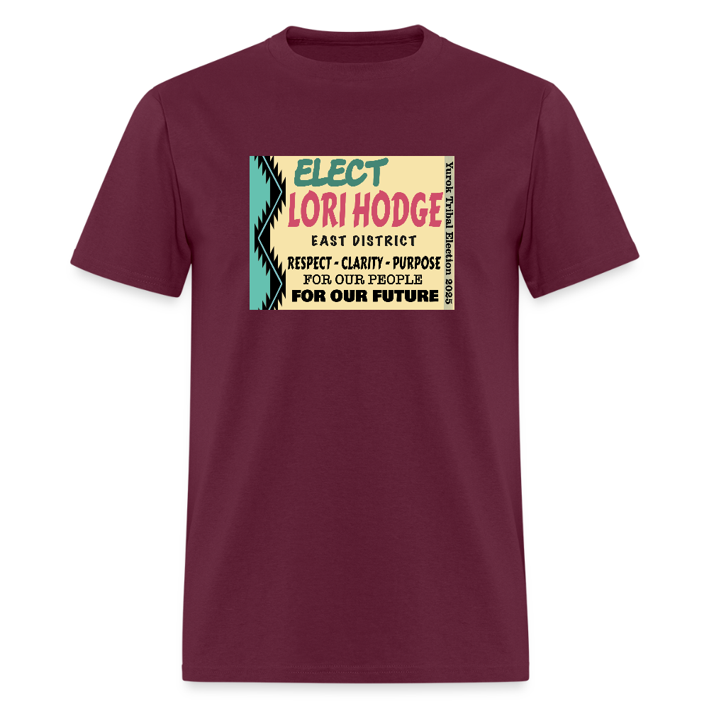 Hodge Campaign Shirts - burgundy