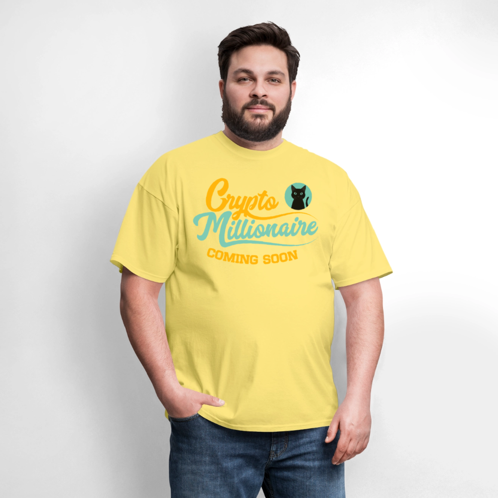 Crypto Millionaire Coming Soon Nacho - cornsilk