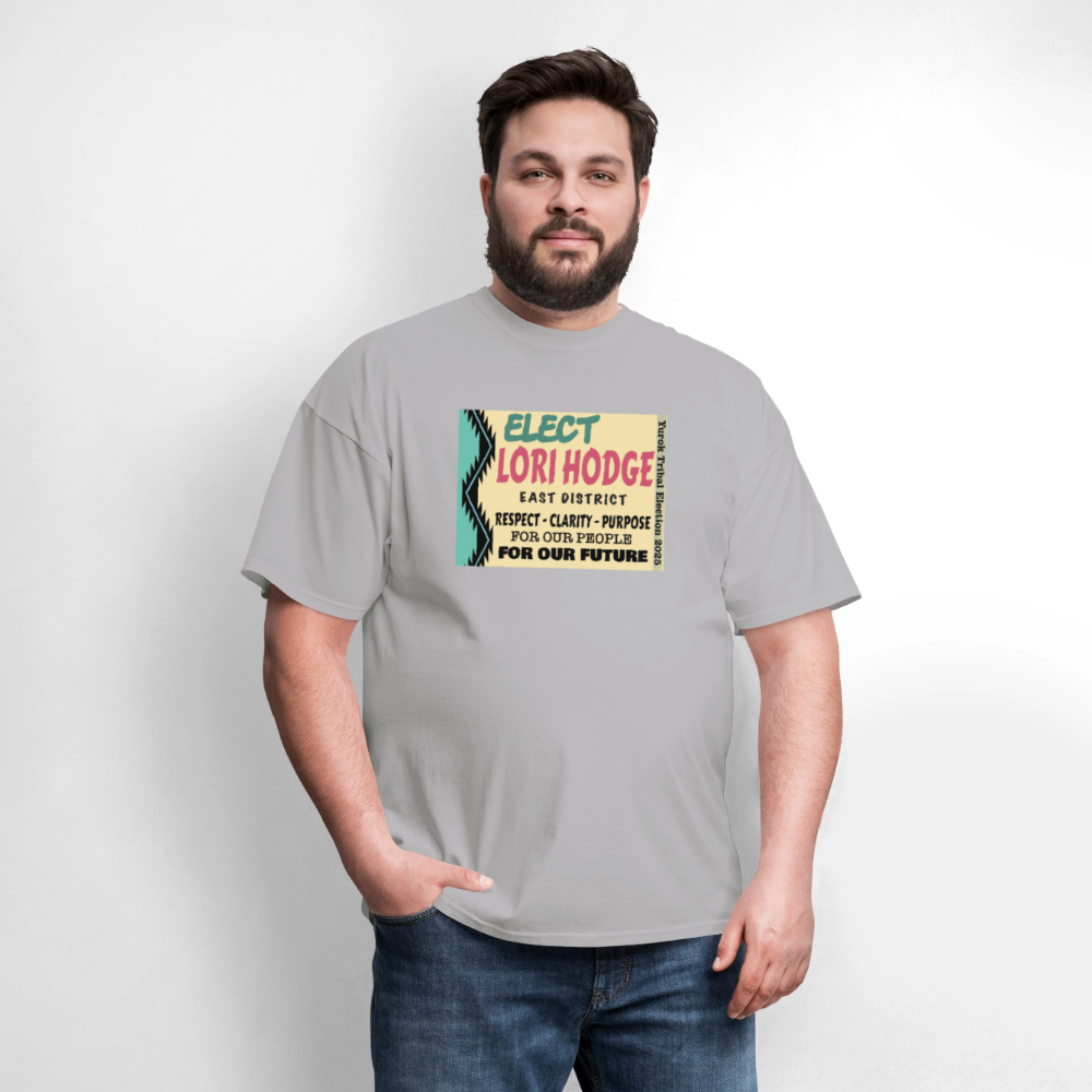 Hodge Campaign Shirts - gravel