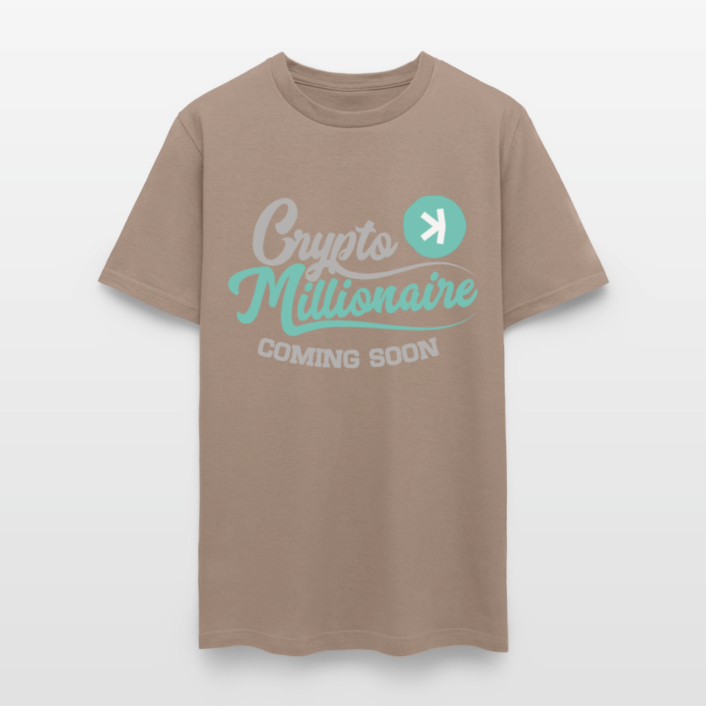 Crypto Millionaire Coming Soon Kaspa Logo - brown savana
