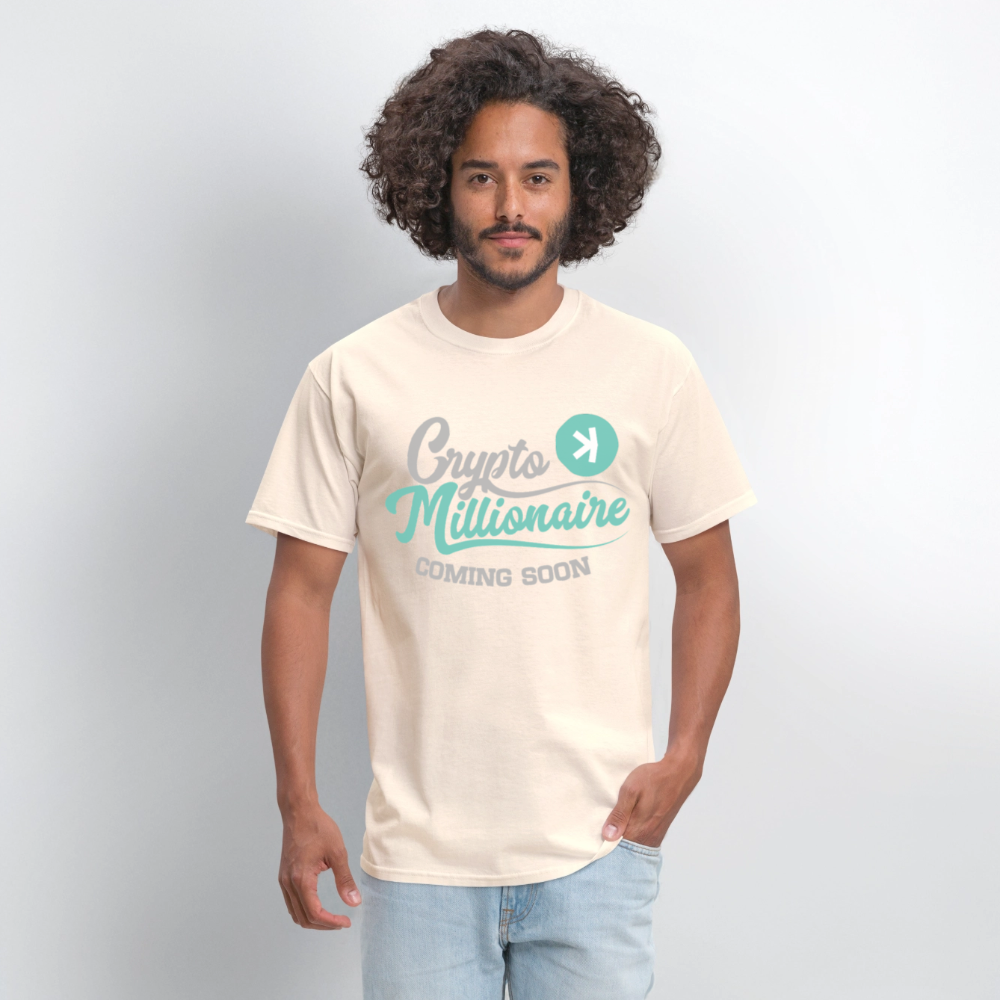 Crypto Millionaire Coming Soon Kaspa Logo - natural