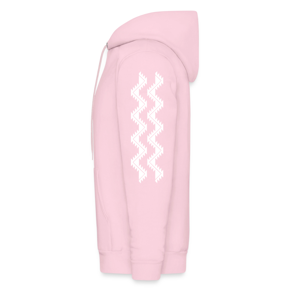 Straight Outta Klamath Men's Hoodie - pale pink