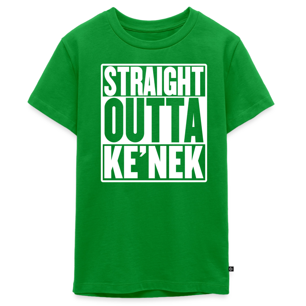 Straight Outta Ke’nek Kids' Premium T-Shirt - green