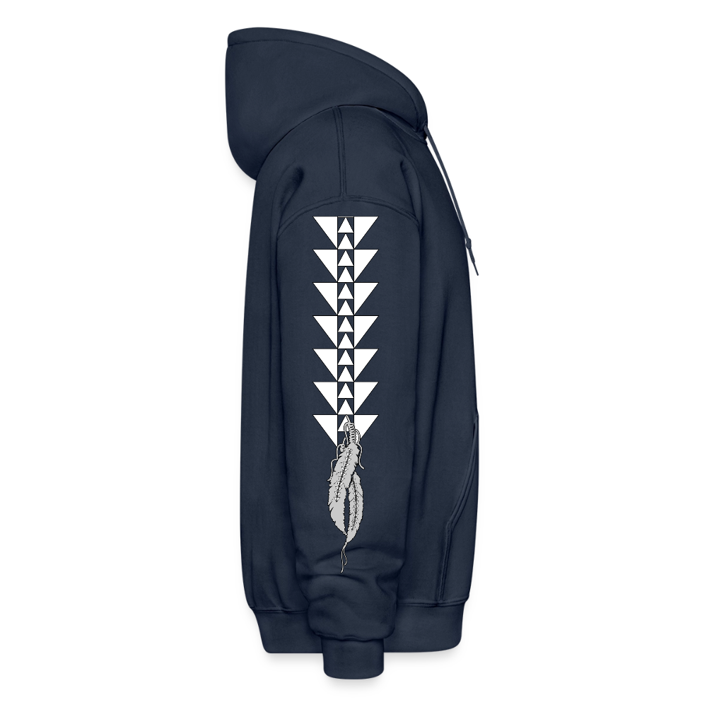 Straight Outta Kepel Heavy Blend Adult Hoodie - navy