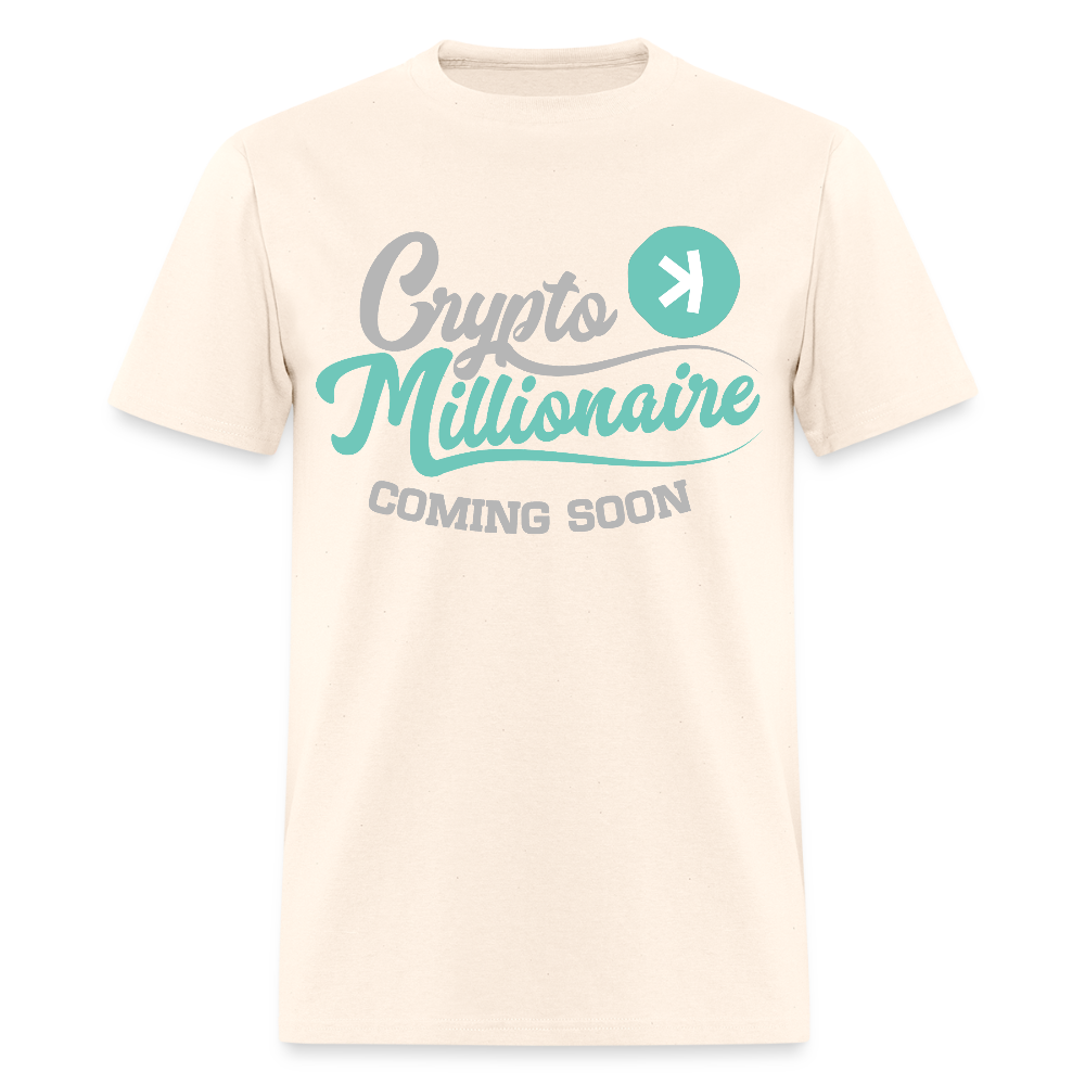 Crypto Millionaire Coming Soon Kaspa Logo - natural