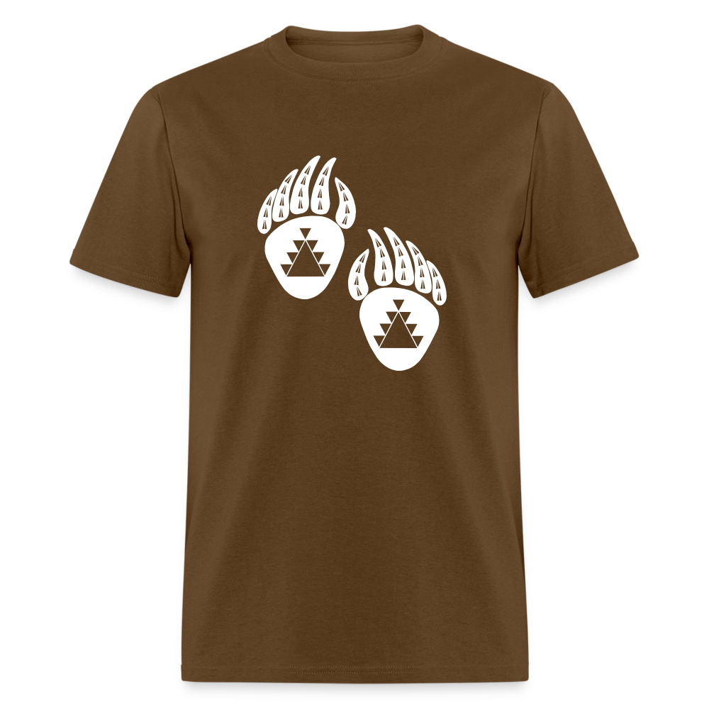 Bear Claws Unisex Classic T-Shirt - brown