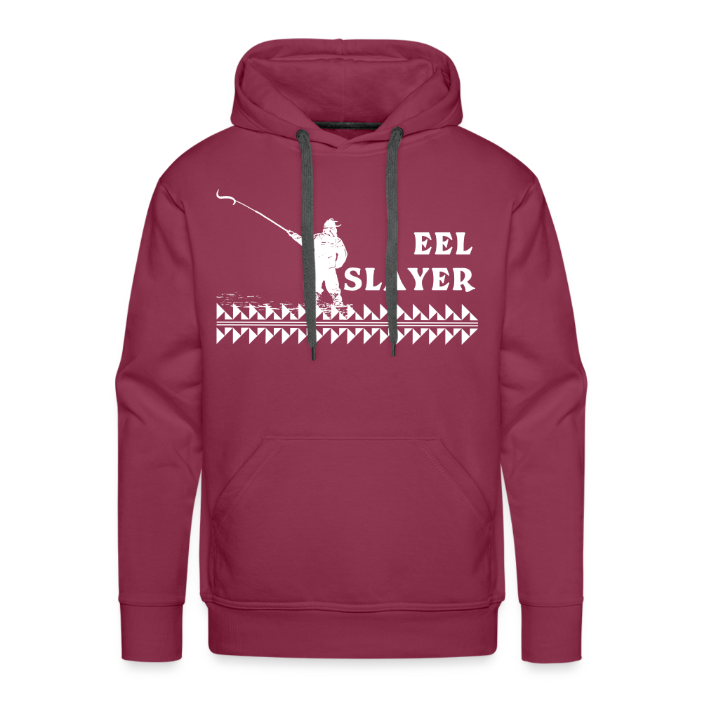 Eel Slayer Men’s Premium Hoodie - burgundy