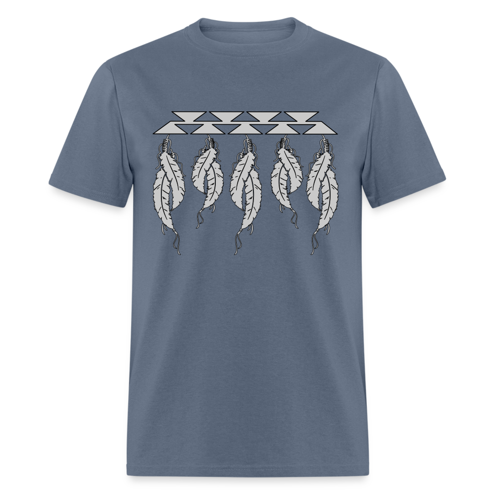 Feathers Classic T-Shirt - denim
