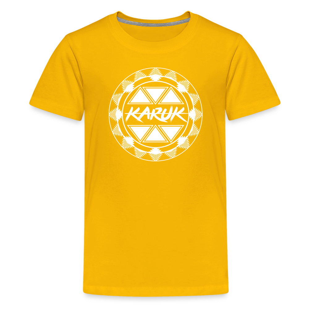 Karuk Frog Kids' Premium T-Shirt - sun yellow