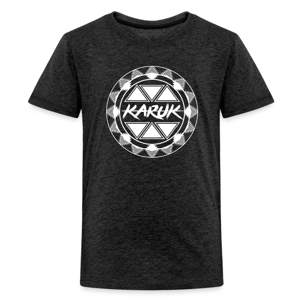 Karuk Frog Kids' Premium T-Shirt - charcoal grey