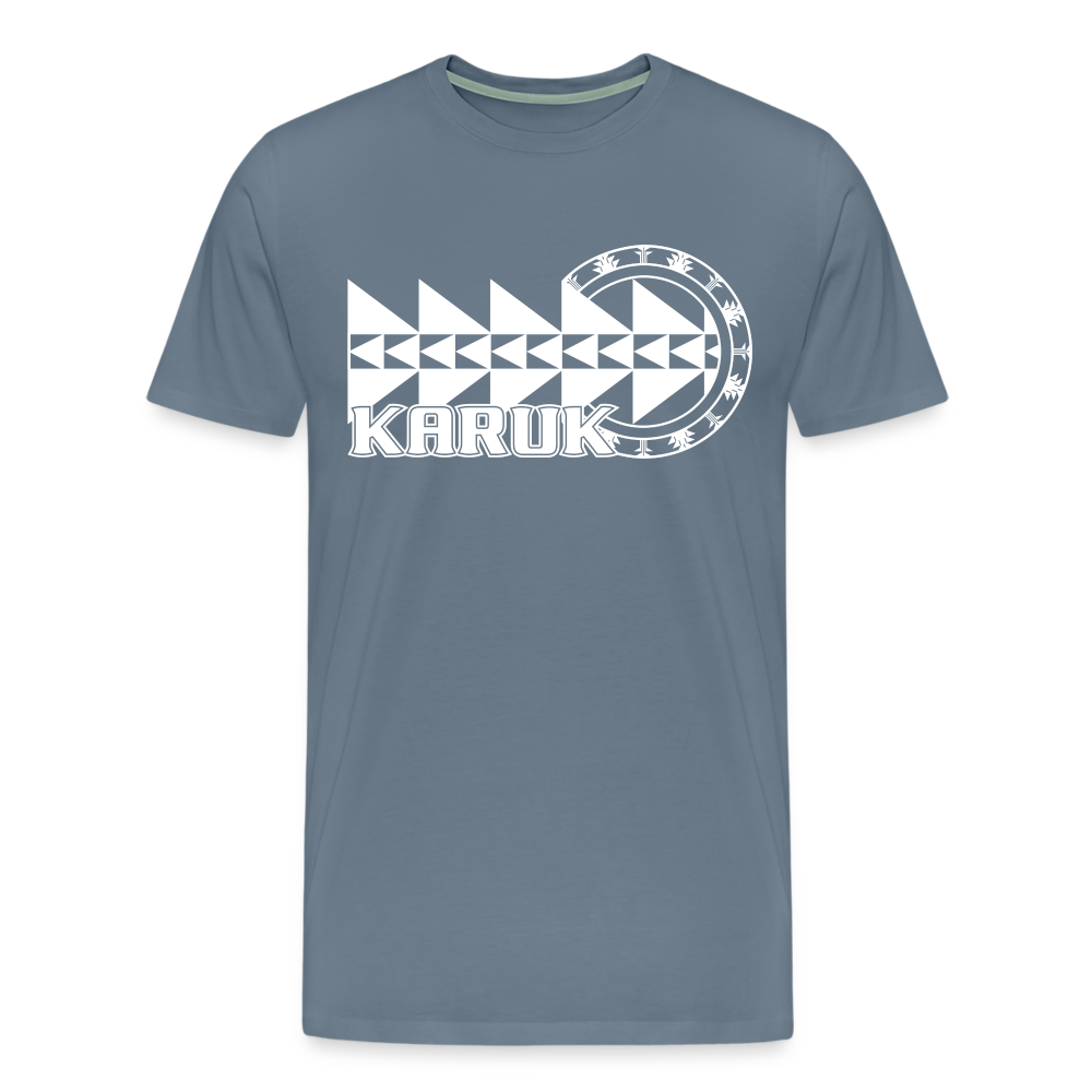 Karuk Men's Premium T-Shirt - steel blue