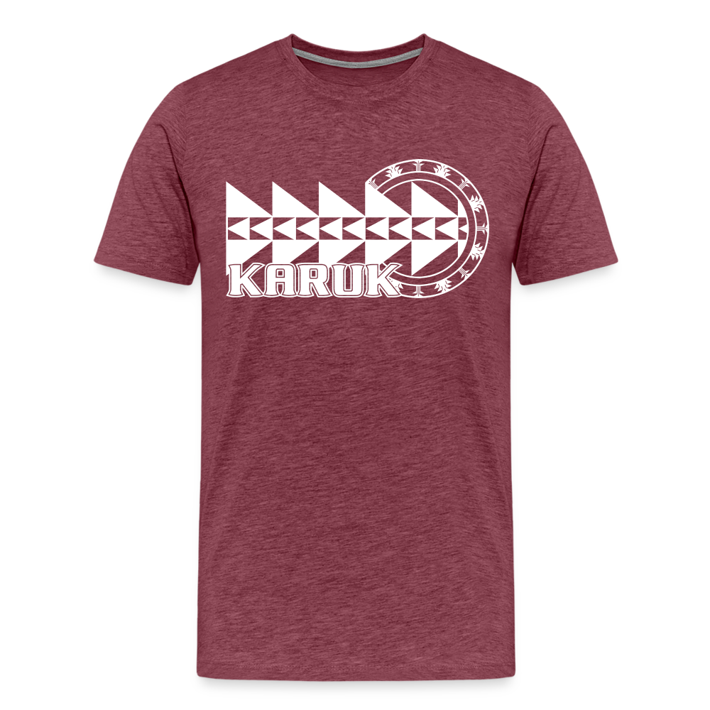 Karuk Men's Premium T-Shirt - heather burgundy