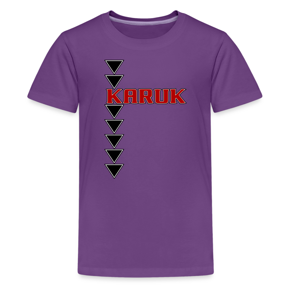 Karuk Sturgeon Kids' Premium T-Shirt - purple