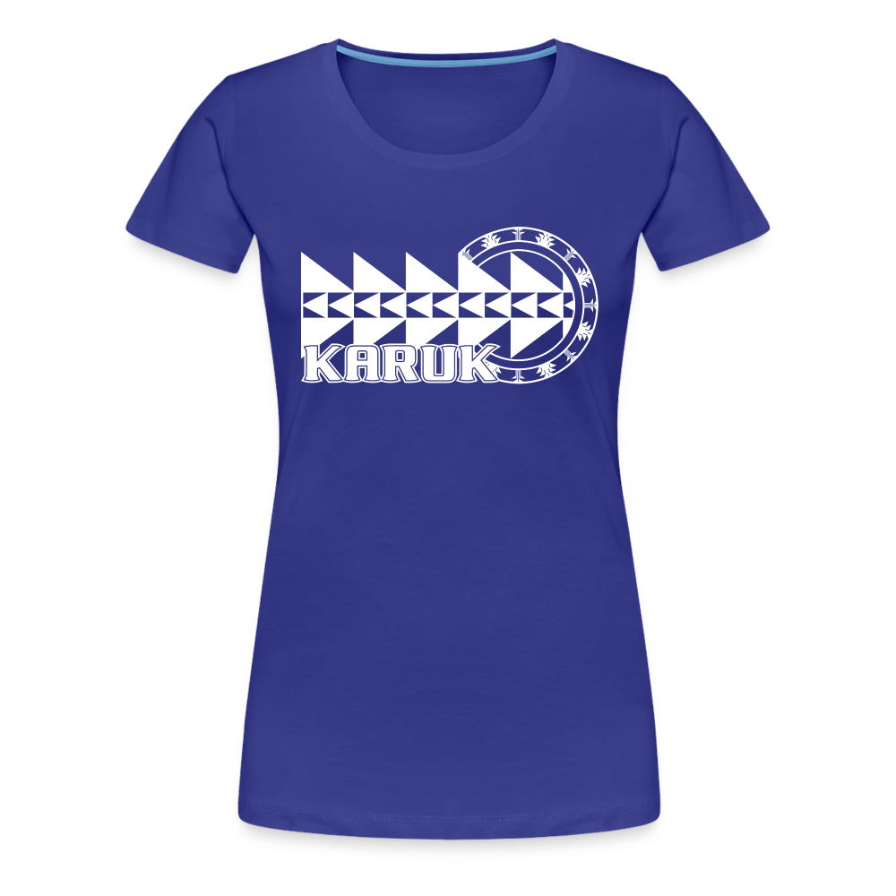 Karuk Women’s Premium T-Shirt - royal blue