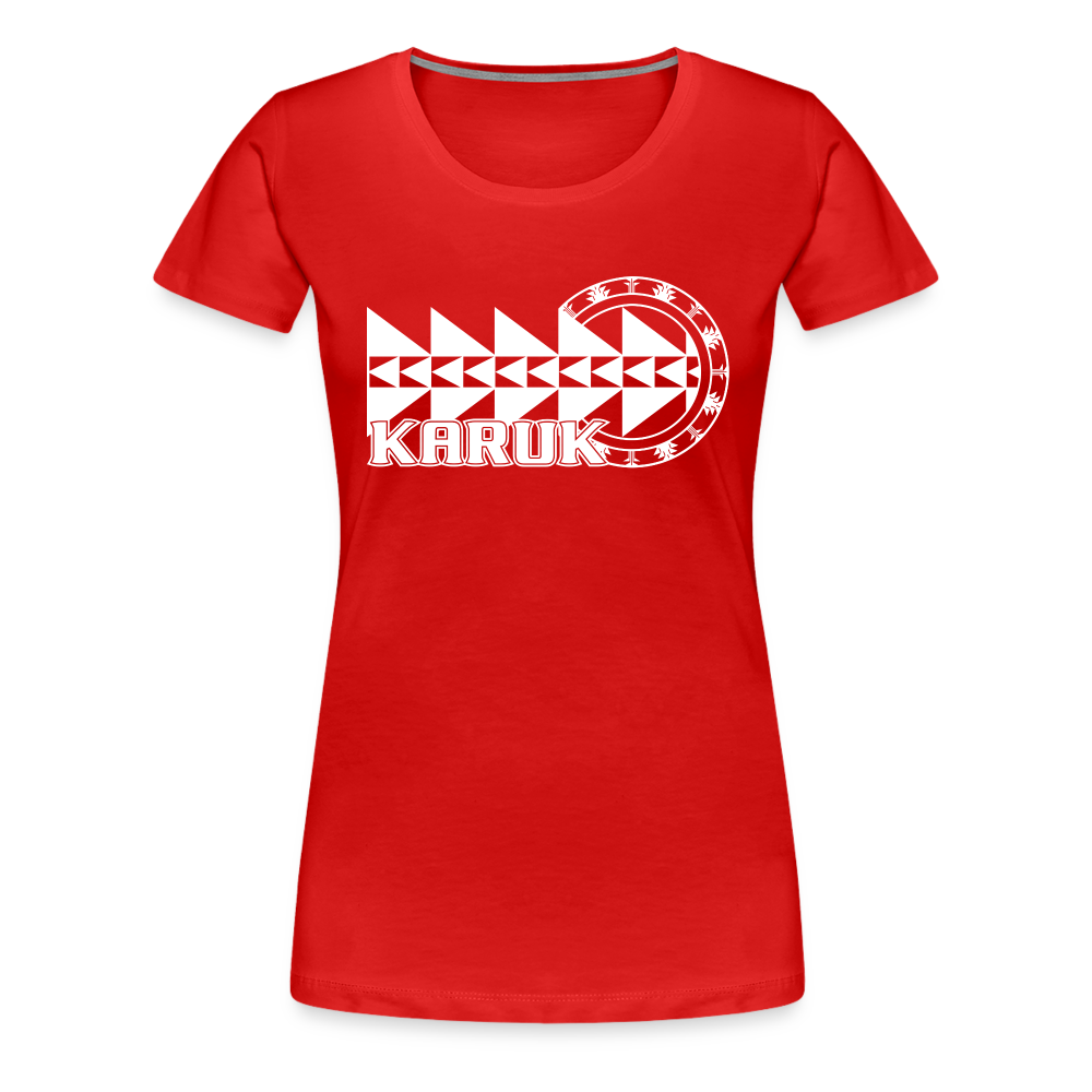 Karuk Women’s Premium T-Shirt - red