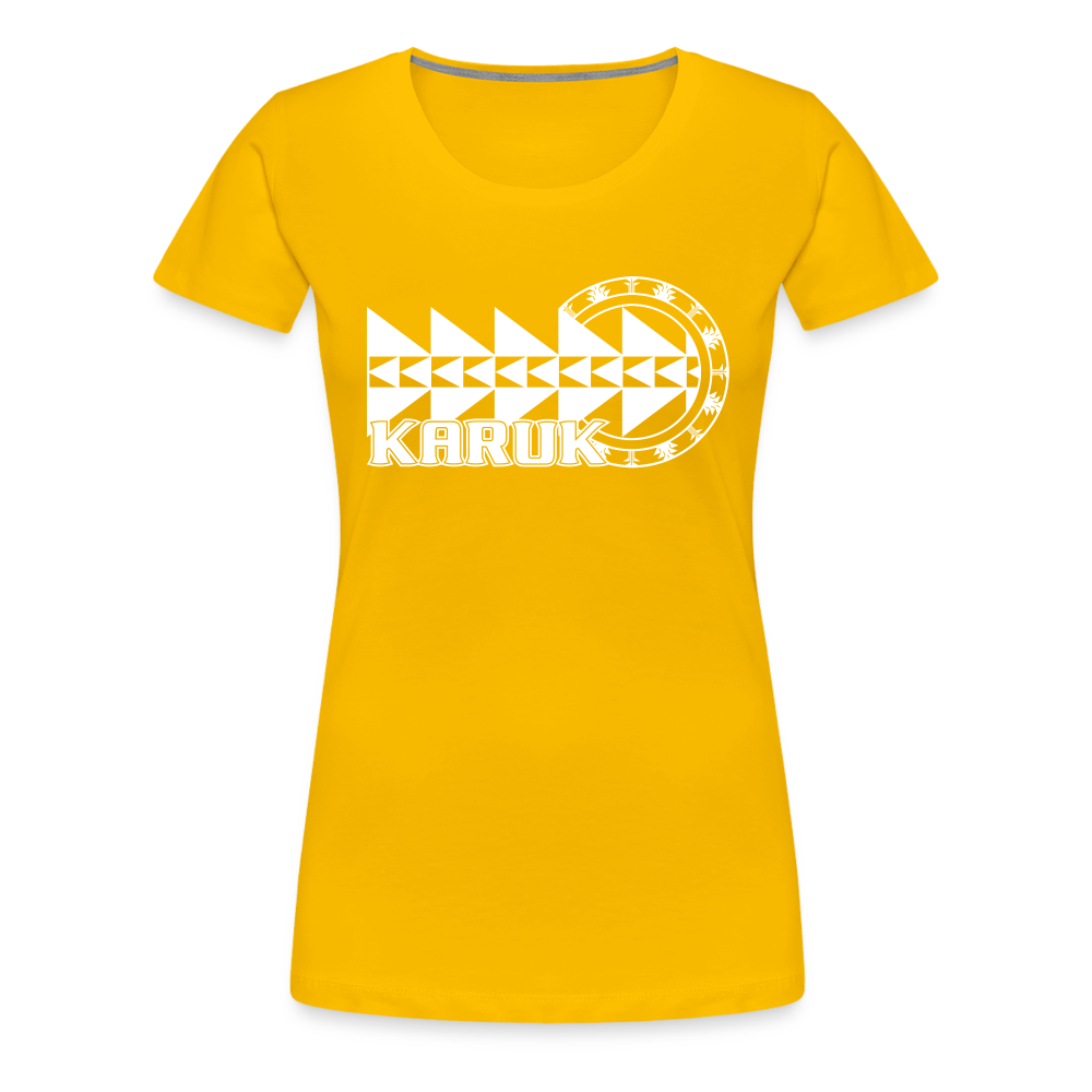 Karuk Women’s Premium T-Shirt - sun yellow