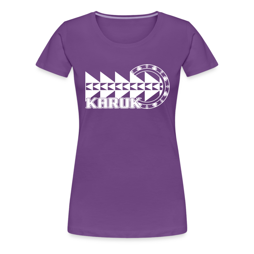 Karuk Women’s Premium T-Shirt - purple