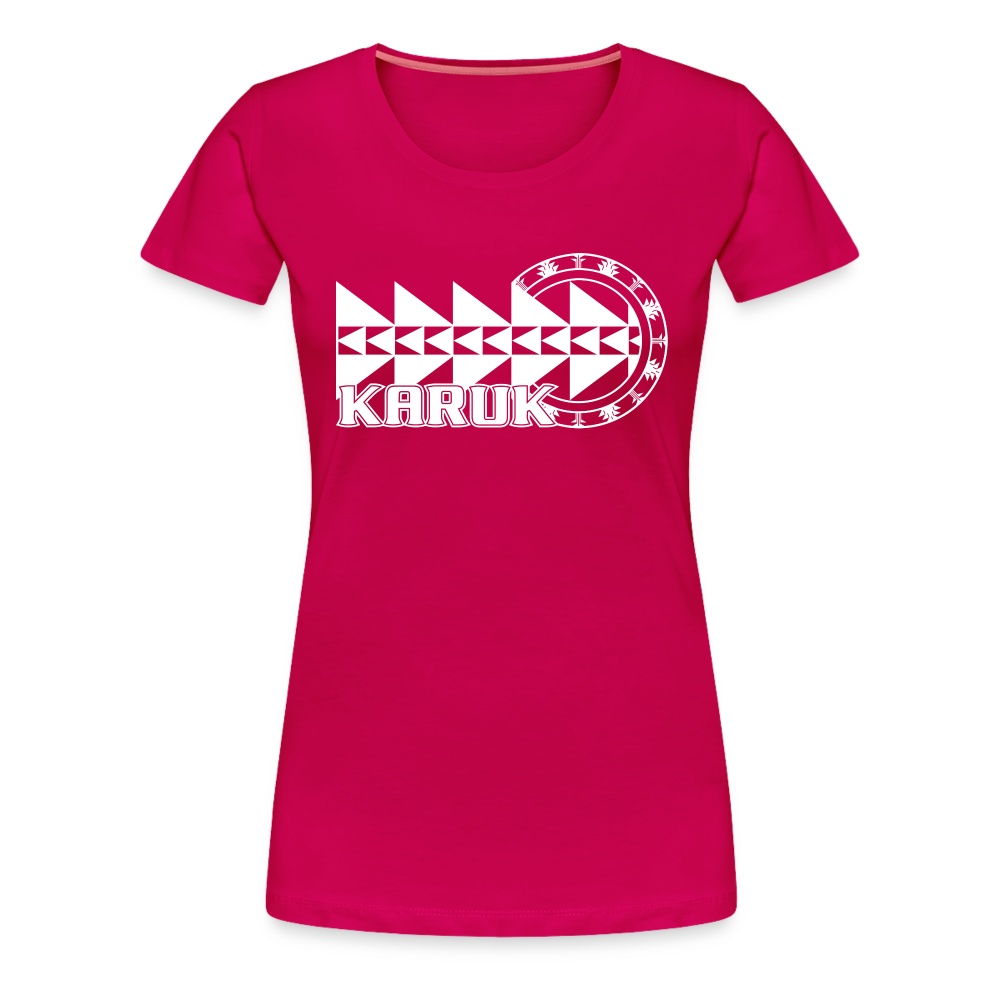Karuk Women’s Premium T-Shirt - dark pink