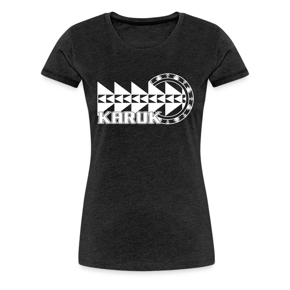 Karuk Women’s Premium T-Shirt - charcoal grey