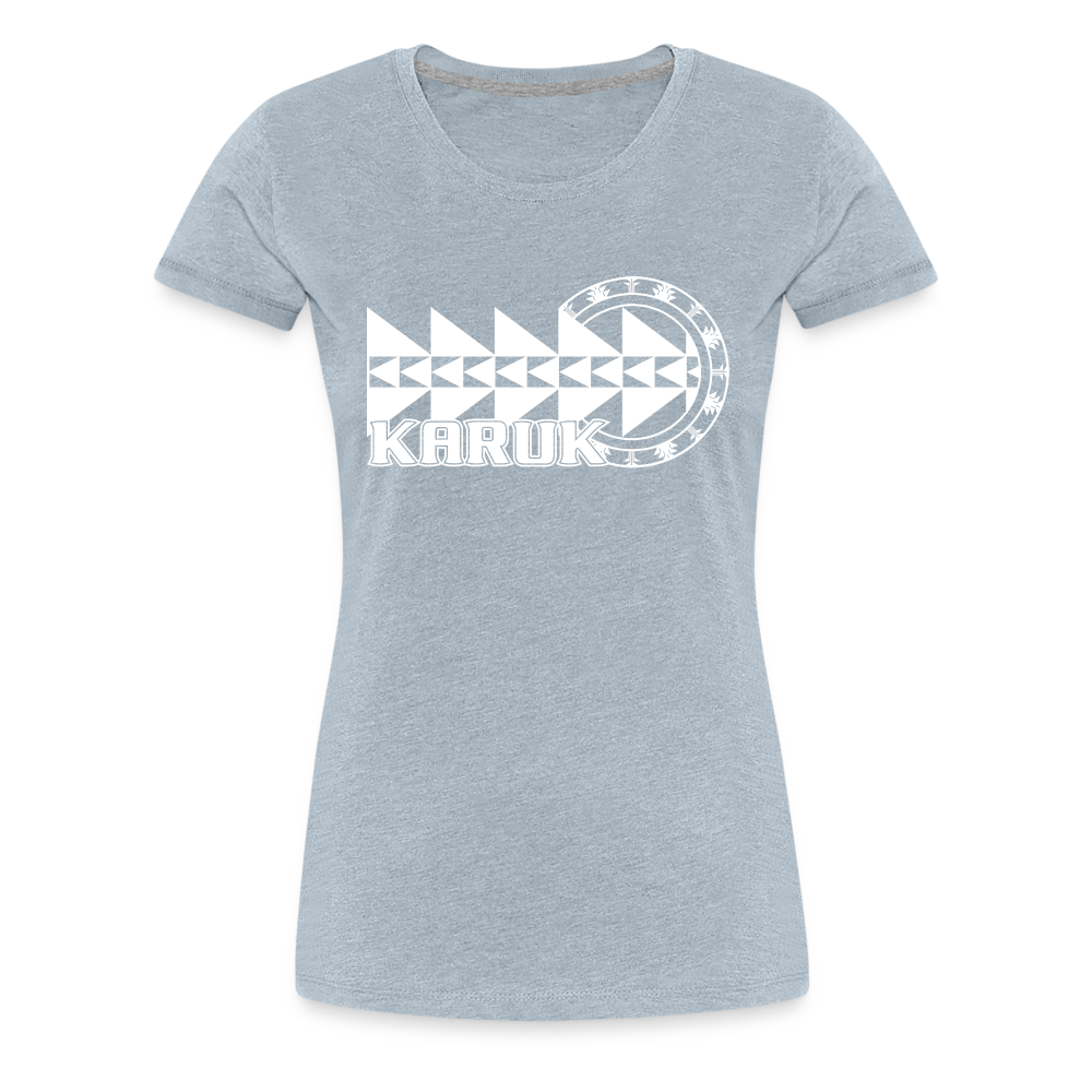 Karuk Women’s Premium T-Shirt - heather ice blue