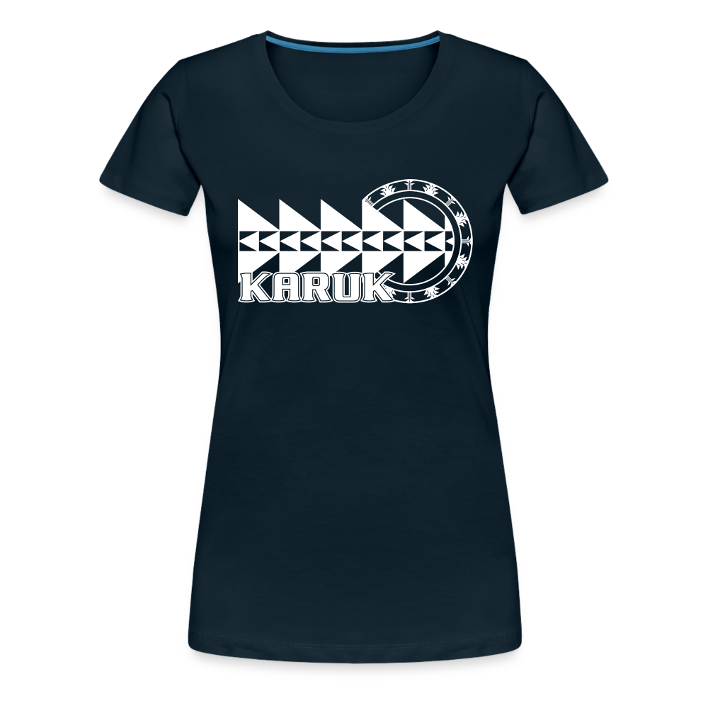 Karuk Women’s Premium T-Shirt - deep navy