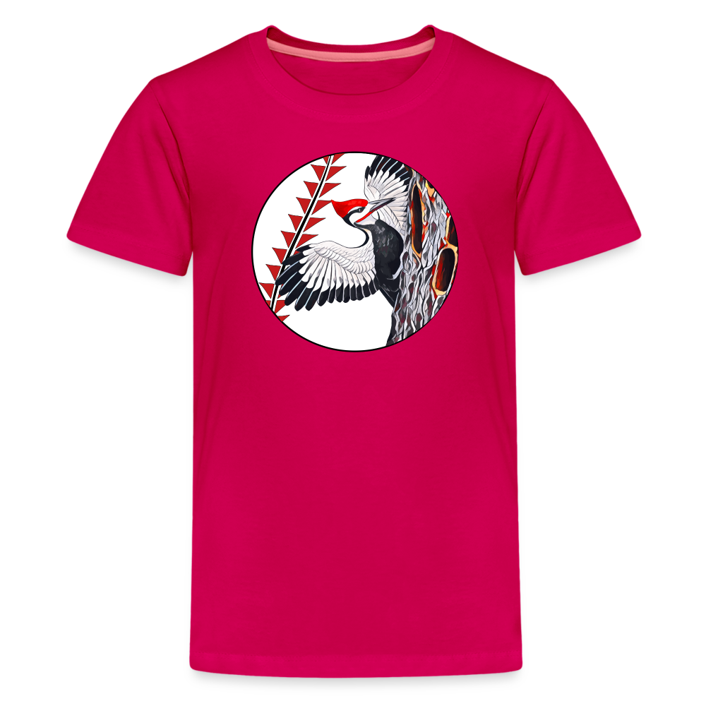 Kokonew Kids' Premium T-Shirt - dark pink