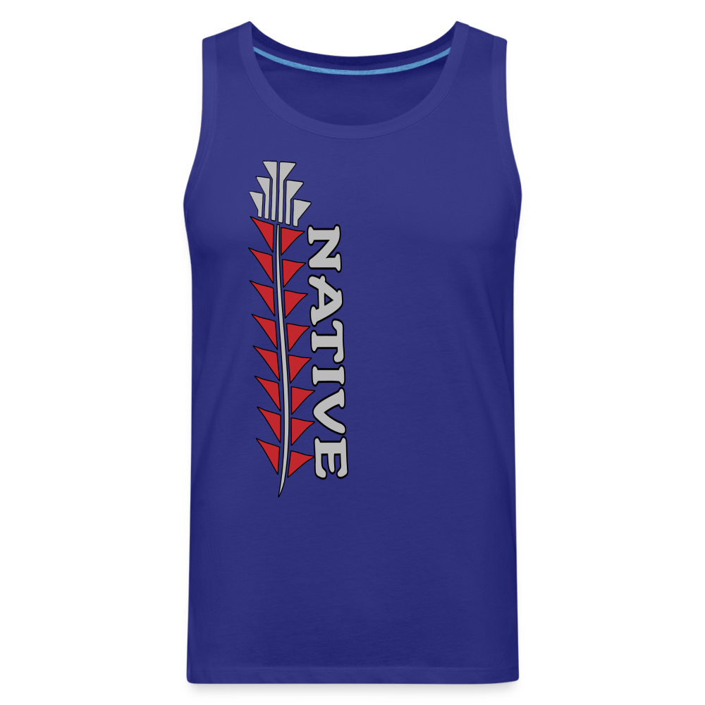 Native Men’s Premium Tank - royal blue