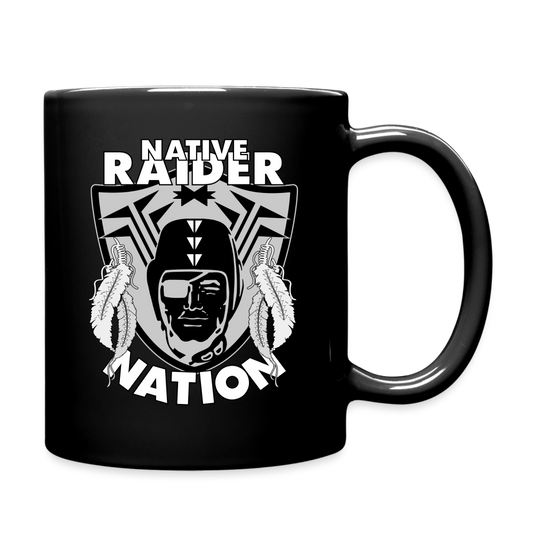 Native Raider Mug - black