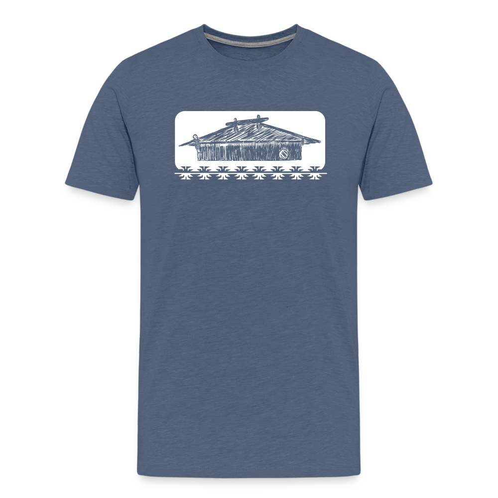 Plank House Men's Premium T-Shirt - heather blue