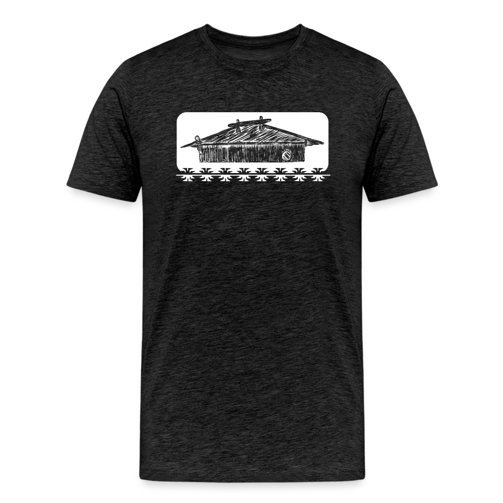 Plank House Men's Premium T-Shirt - charcoal grey
