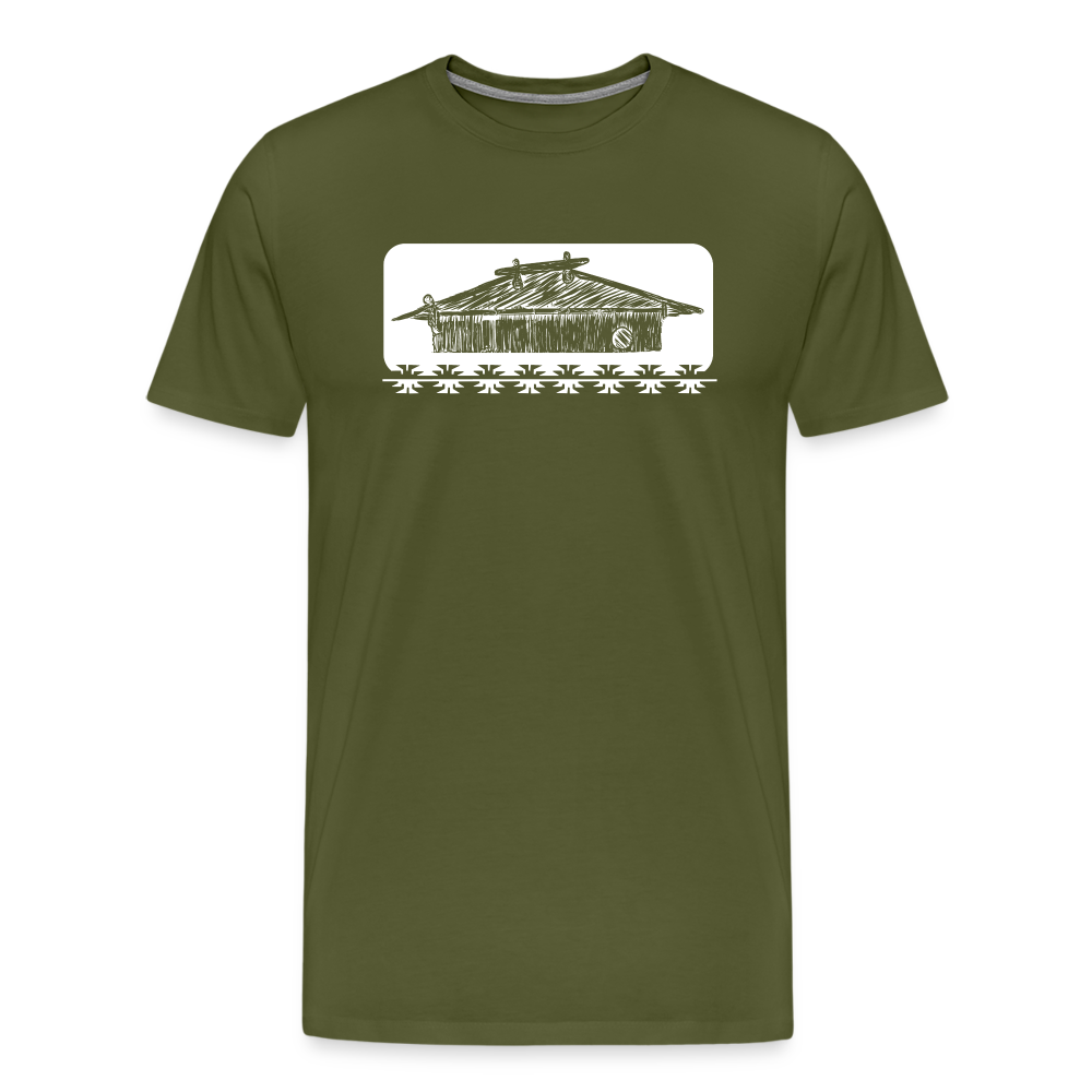 Plank House Men's Premium T-Shirt - olive green