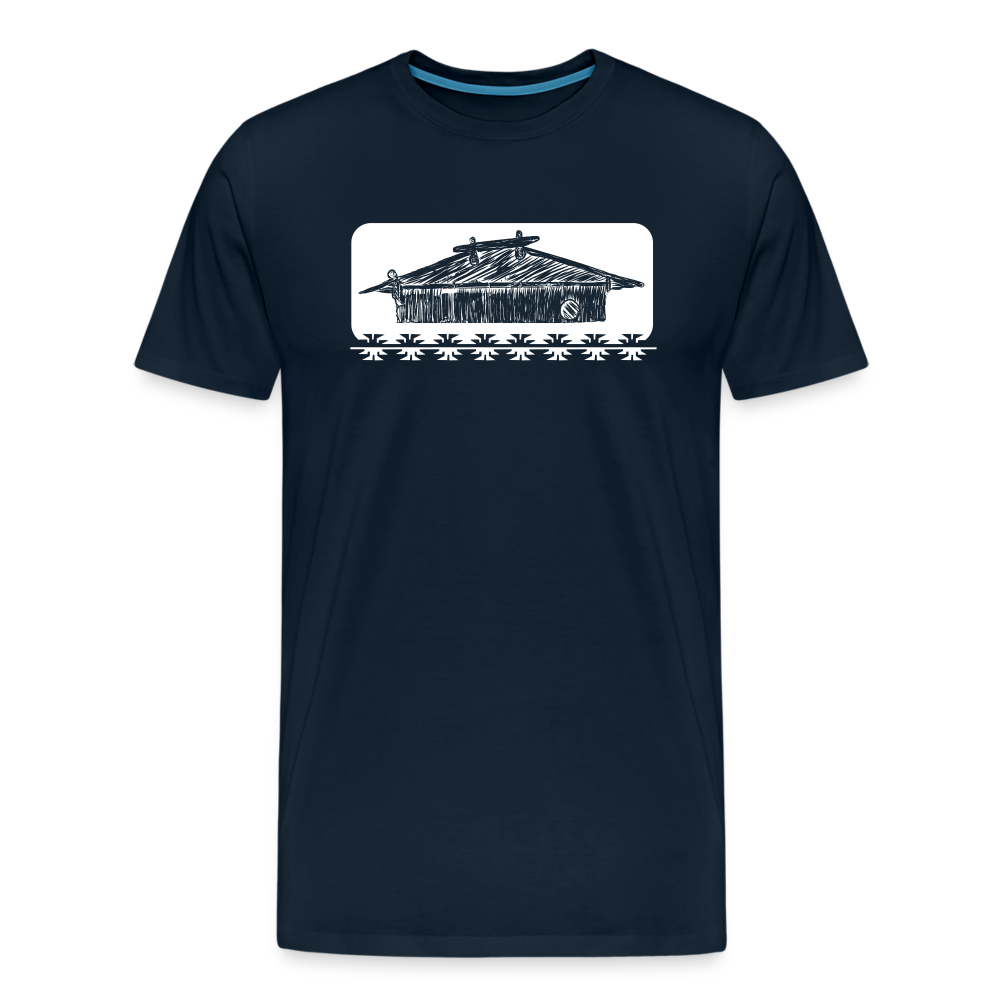 Plank House Men's Premium T-Shirt - deep navy
