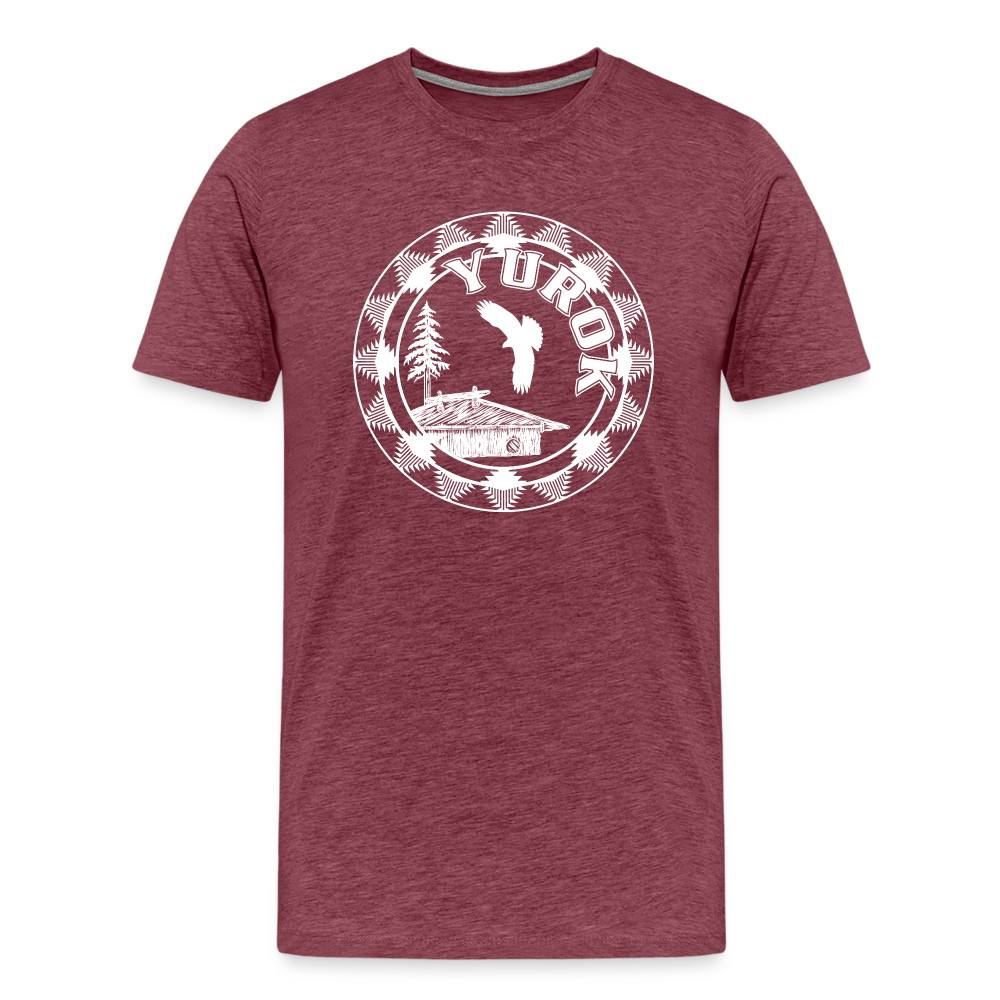 Plank House Men's Premium T-Shirt - heather burgundy