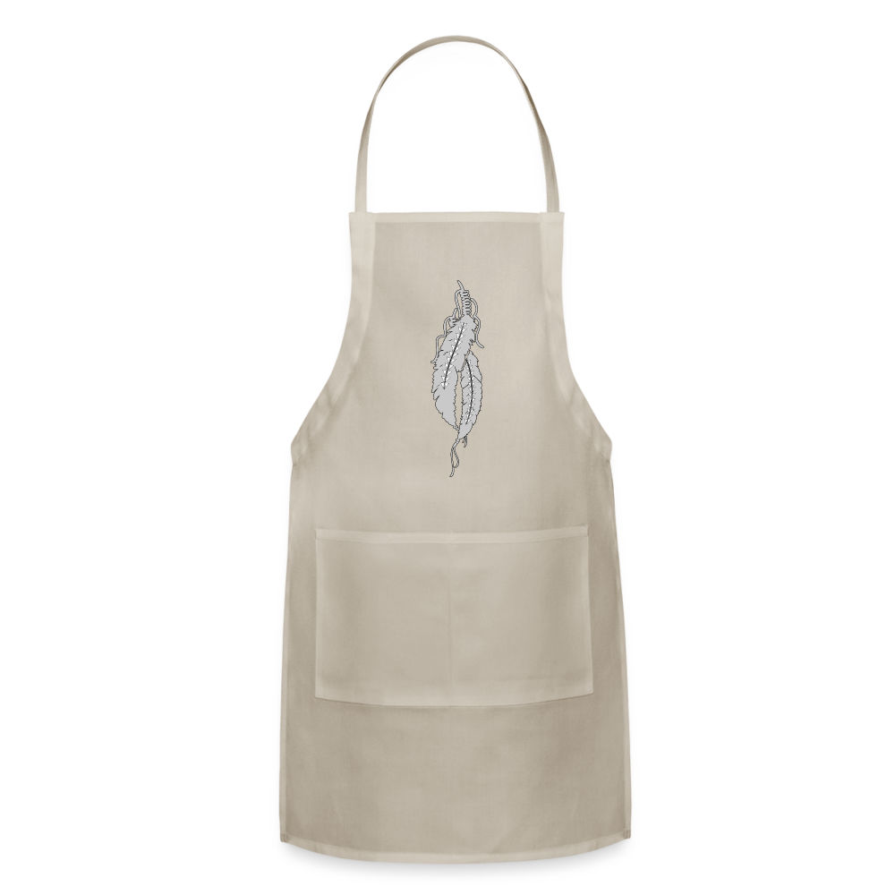 Sturgeon Feathers Women’s Apron - natural