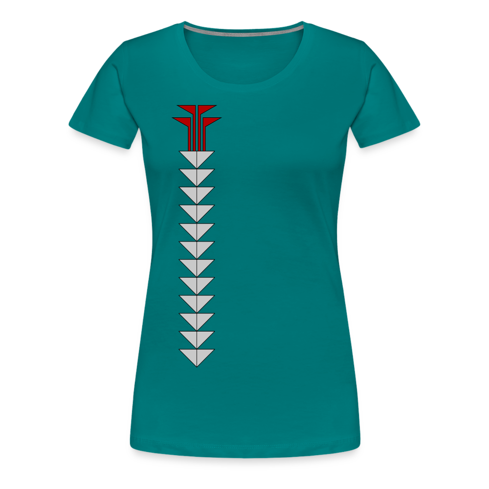 Sturgeon Side Women’s Premium T-Shirt - teal