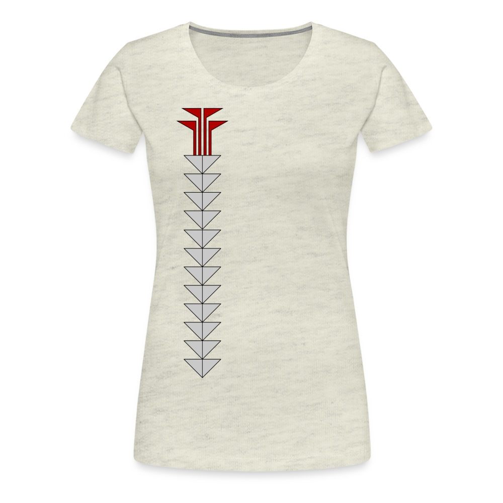 Sturgeon Side Women’s Premium T-Shirt - heather oatmeal
