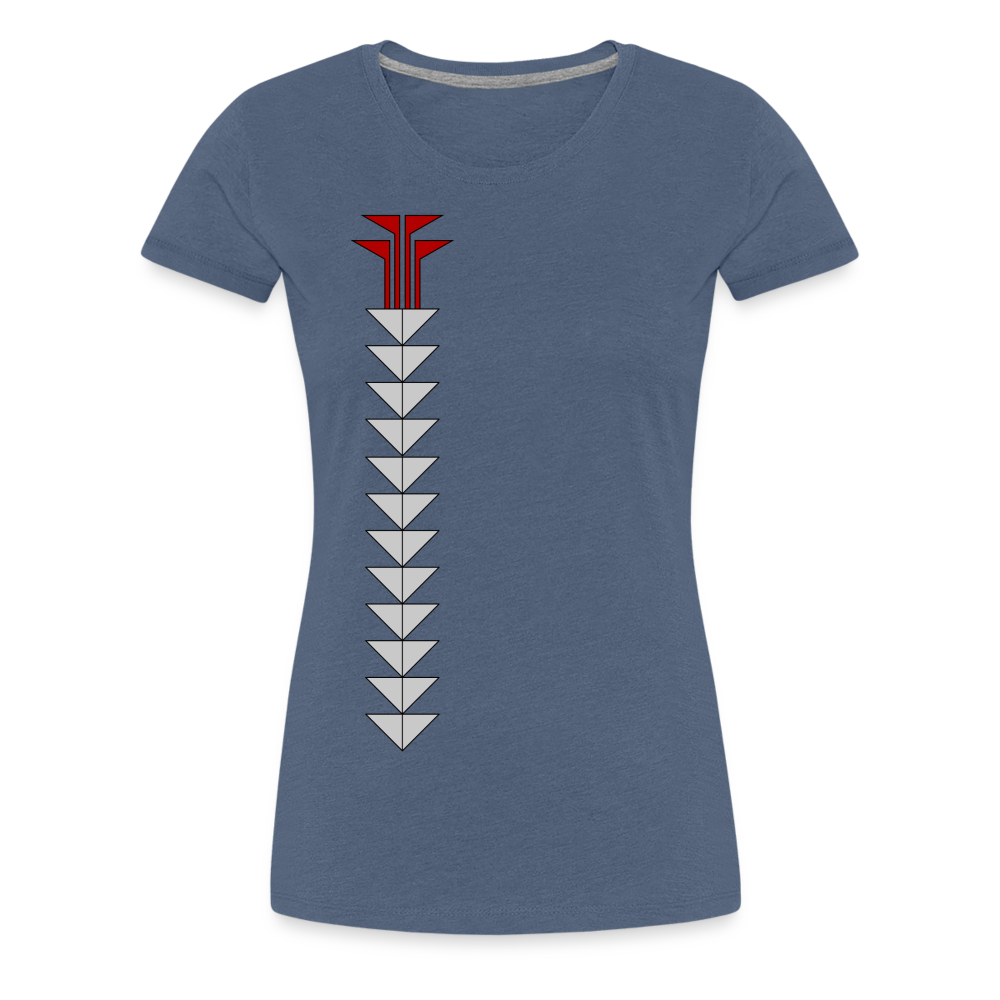 Sturgeon Side Women’s Premium T-Shirt - heather blue