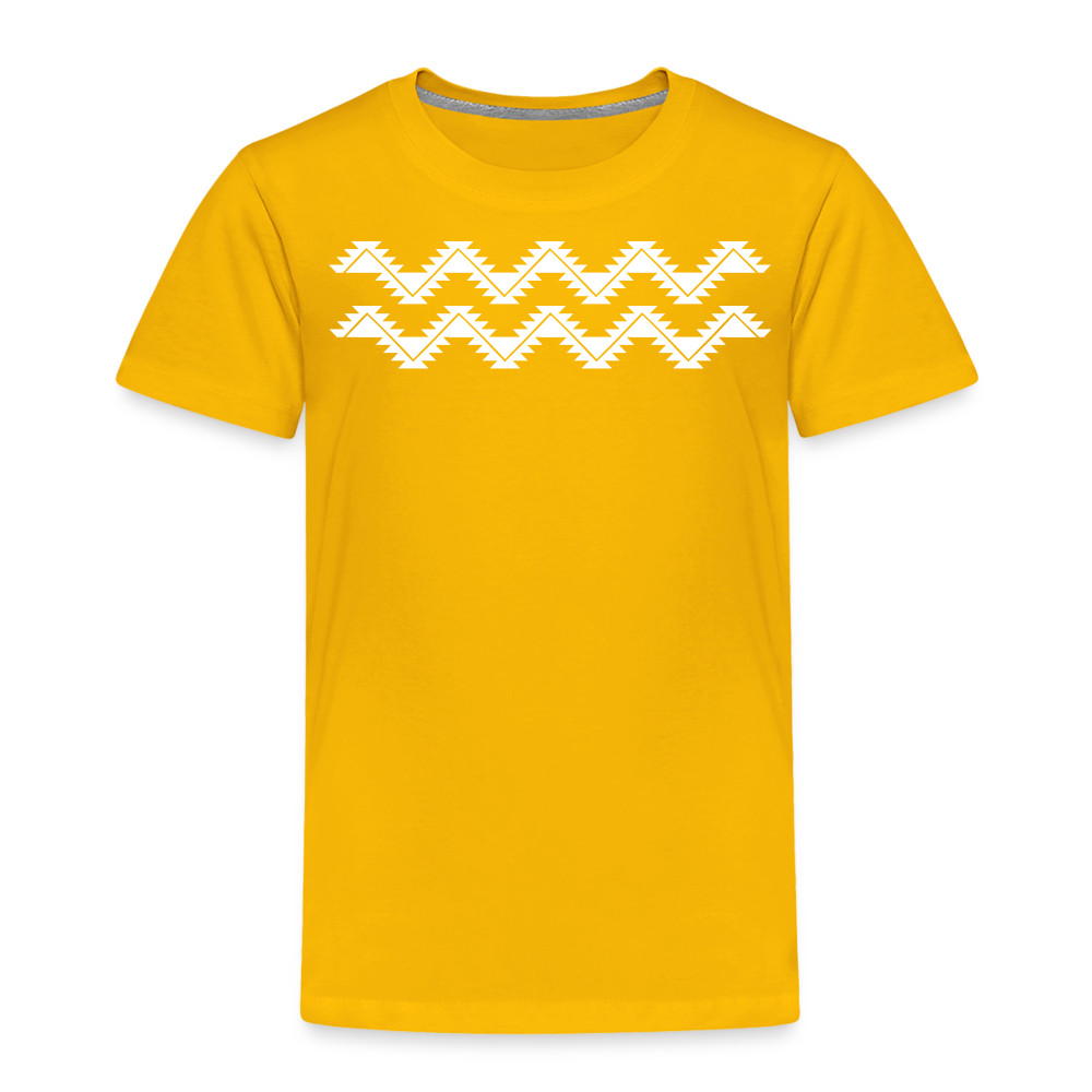 Swallowtail Toddler Premium T-Shirt - sun yellow