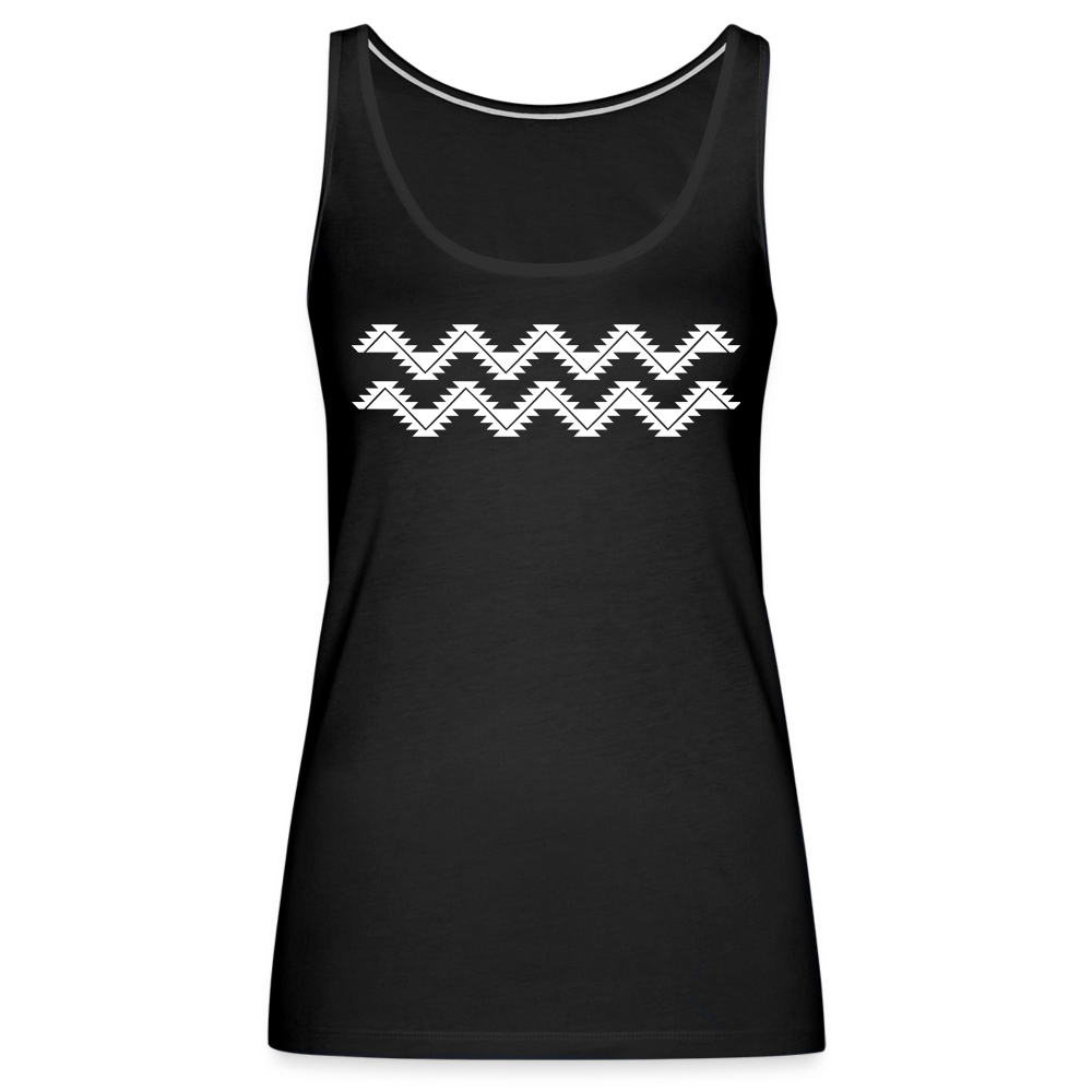 Swallowtail Women’s Premium Tank Top - black