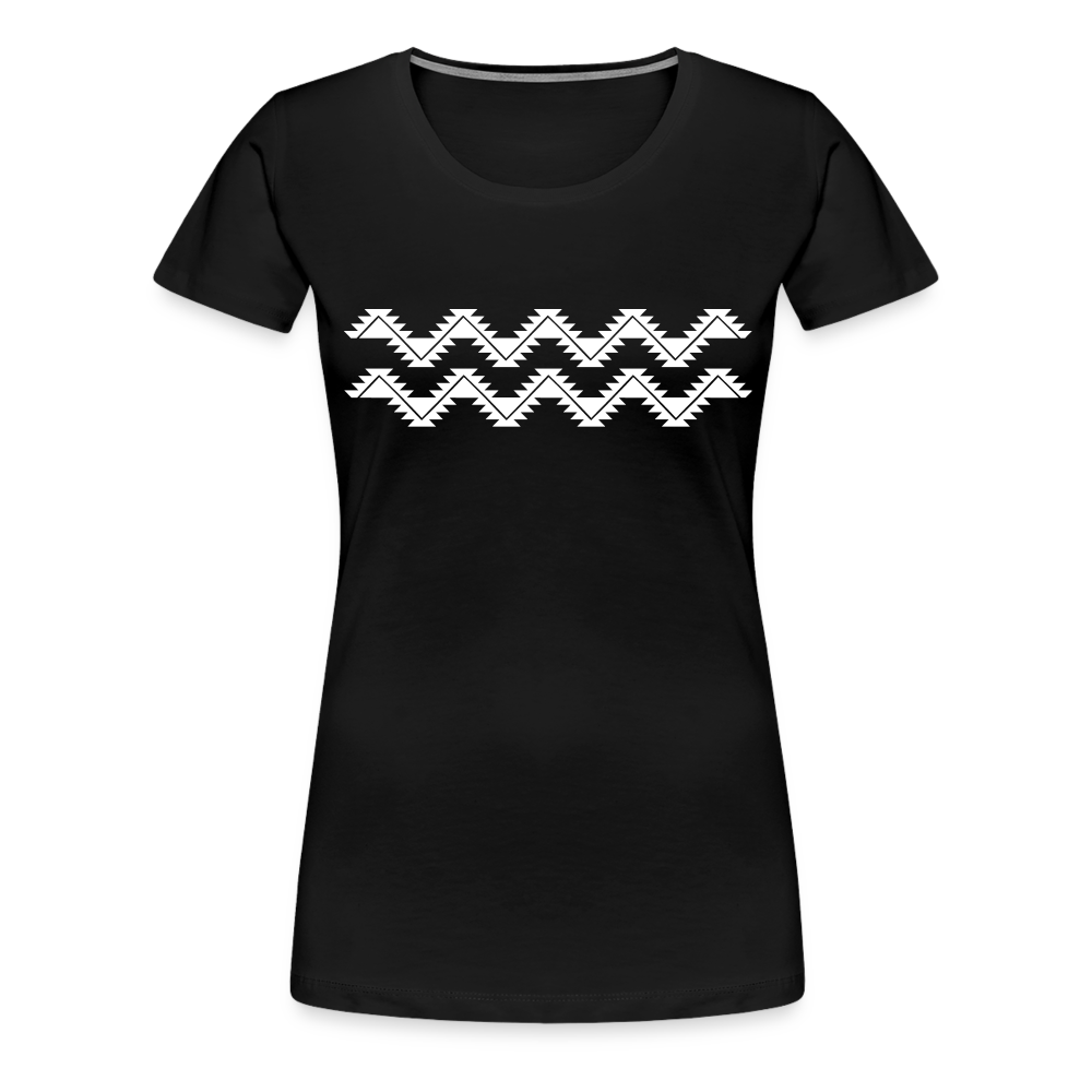 Swallowtail Women’s Premium T-Shirt - black