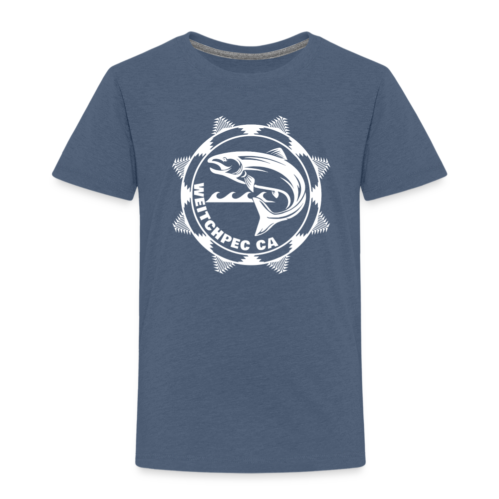 Weitchpec Toddler Premium T-Shirt - heather blue