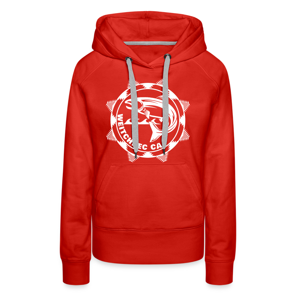 Weitchpec Women’s Premium Hoodie - red