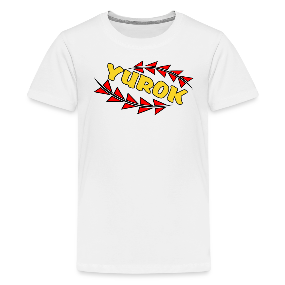 Yurok Kids' Premium T-Shirt - white