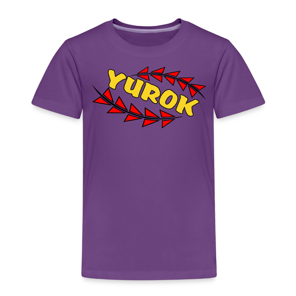 Yurok Toddler Premium T-Shirt - purple